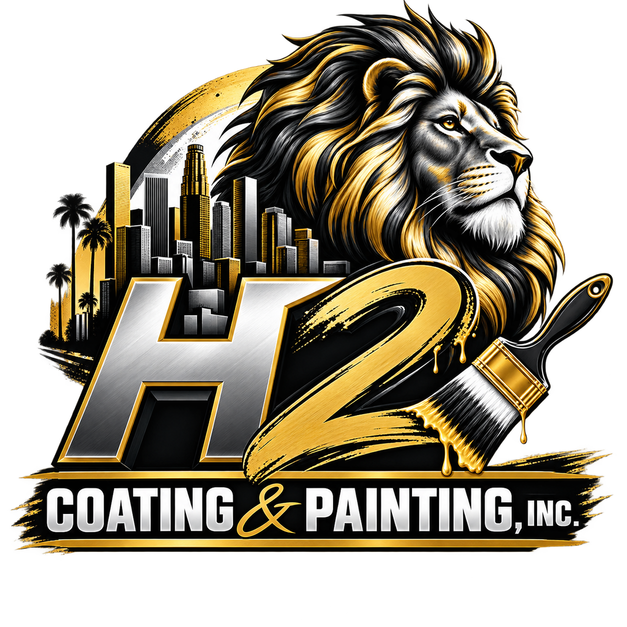 H2 Coating & Painting Inc. logo